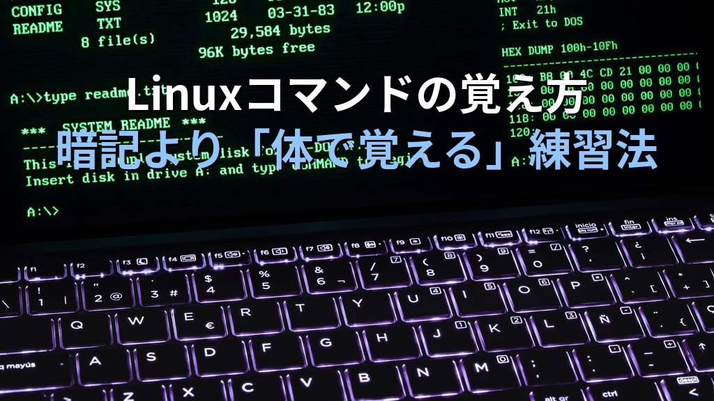 Linuxコマンドの覚え方｜暗記より先にやるべき「体で覚える」練習法を現役講師が解説