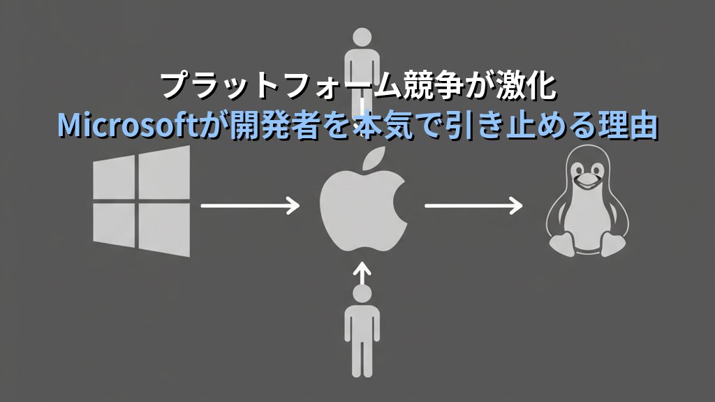 「遅い・不安定」が解消されるWSL2｜Windowsでもネイティブ並みのLinux開発環境が実現する - 戦略背景
