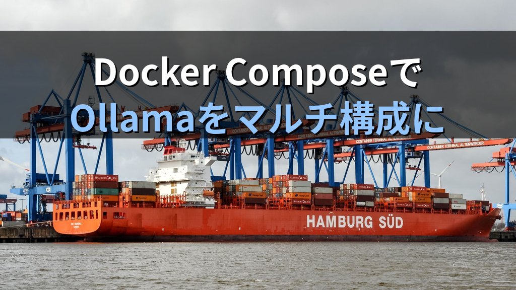 OllamaをDocker Composeでマルチサービス構成にデプロイする方法｜Open WebUI・NginxをYAMLで一元管理してチーム運用を安定化させる